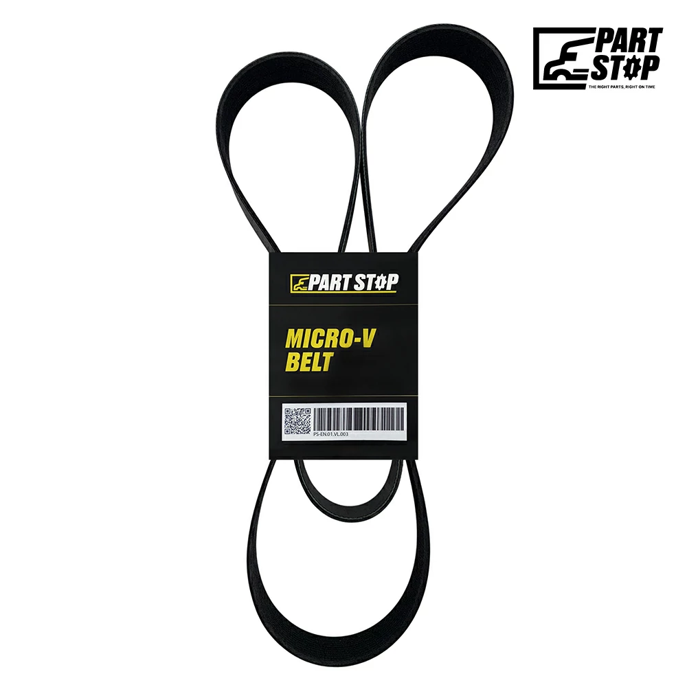 12-Rib Fan and A/C Serpentine Belt Fits Volvo 23961883, 21189554, 20481362