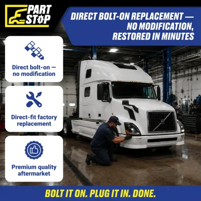 82329124 82329127 LED Headlight Pair for Volvo VNL 2004-2017 — infographic 6